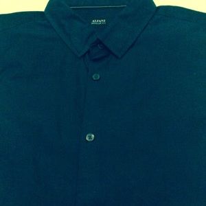 Men's ALFANI Dress Shirt Blue
